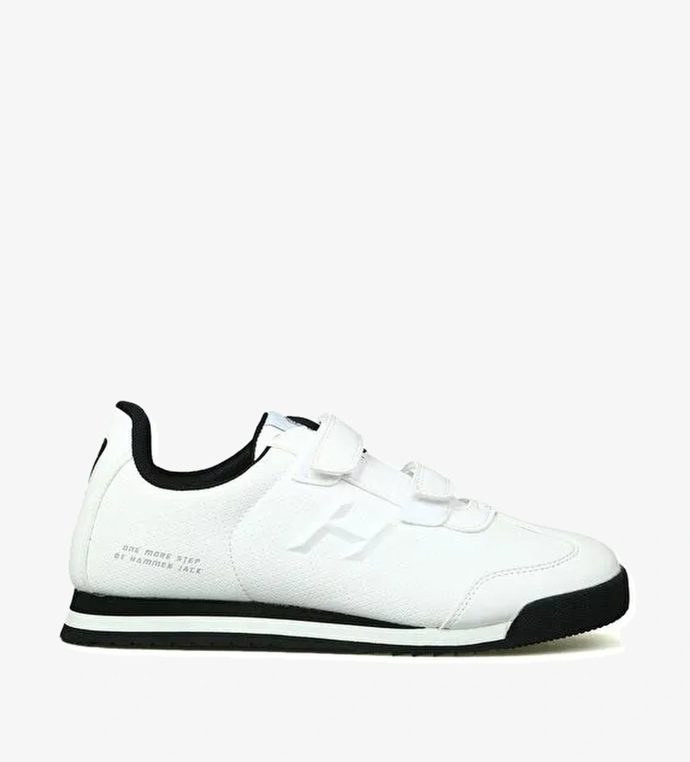 Hammer Jack Pico Beyaz Kadın Cırtlı Ayakkabı - Görsel 1