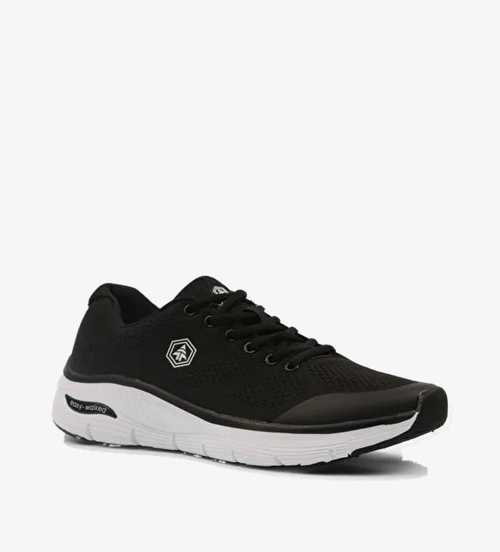 Hammer Jack Siyah - Beyaz Kadın Sneaker - Görsel 1