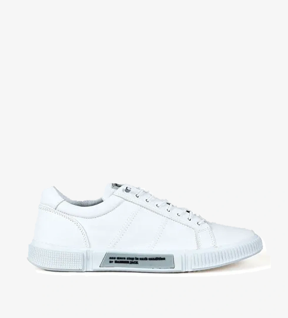 Hammer Jack Basel Hakiki Deri Beyaz Outdoor Erkek Ayakkabı - Görsel 1