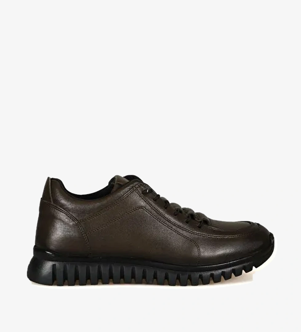 Hammer Jack Hakiki Deri Haki Erkek Ayakkabı - Görsel 1