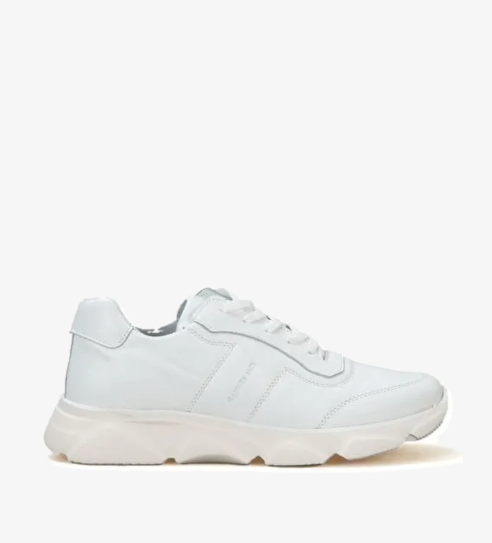 Hammer Jack Beyaz Erkek Deri Sneaker 12309 - Görsel 1