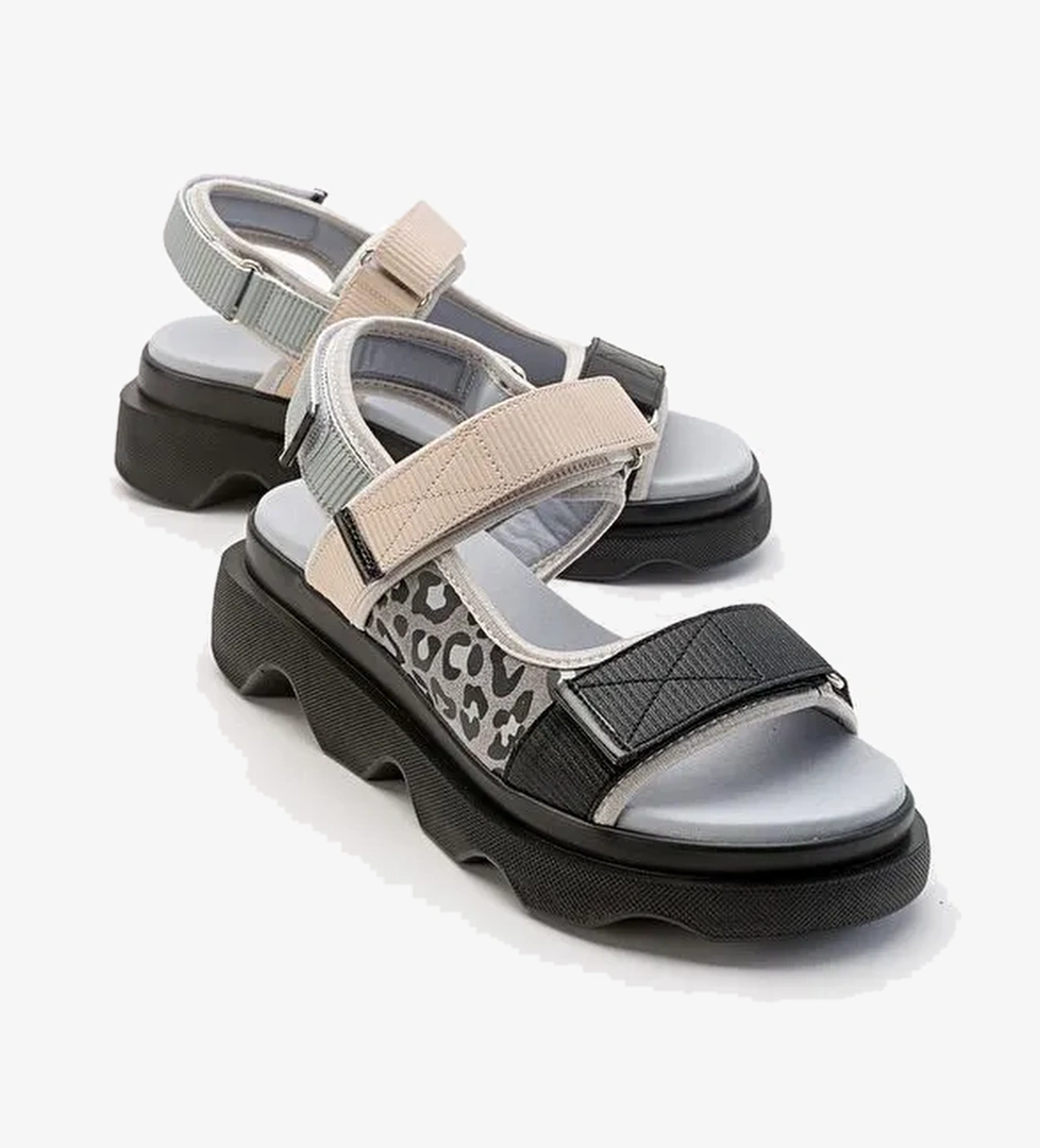 Luvi Shoes Çok Renkli Kadın Sandalet 98-233527 - Görsel 1