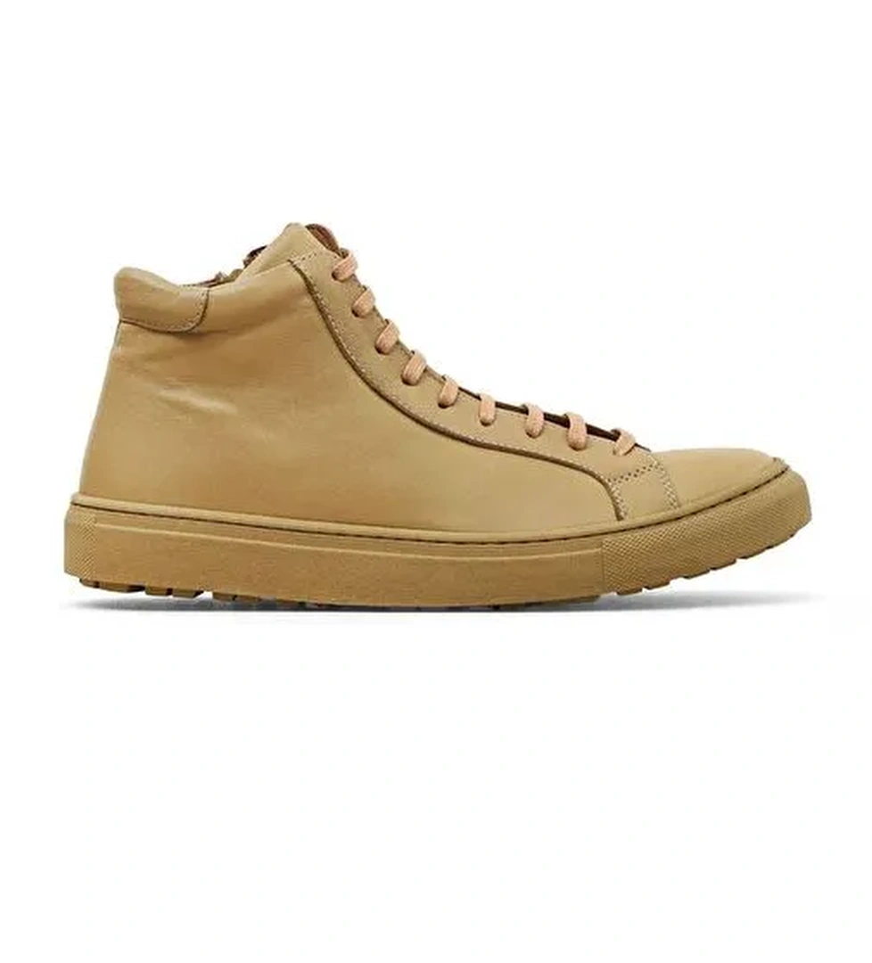 Bueno Shoes Tarçın Deri Kadın Düz Bot 01wz7700 - Görsel 1