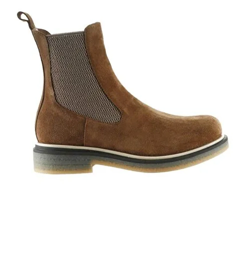 Bueno Shoes Taba Süet Kadın Düz Bot 01wt3101 - Görsel 1