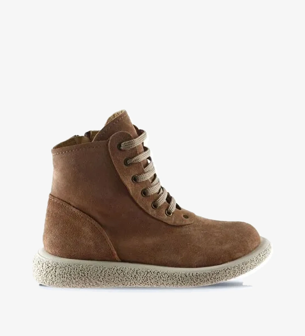 Bueno Shoes Pudra Süet Kadın Düz Bot 01wu8906 - Görsel 1