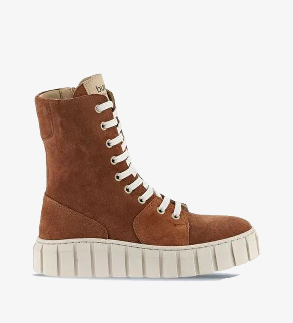 Bueno Shoes Taba Süet Kadın Düz Bot 01wt3404