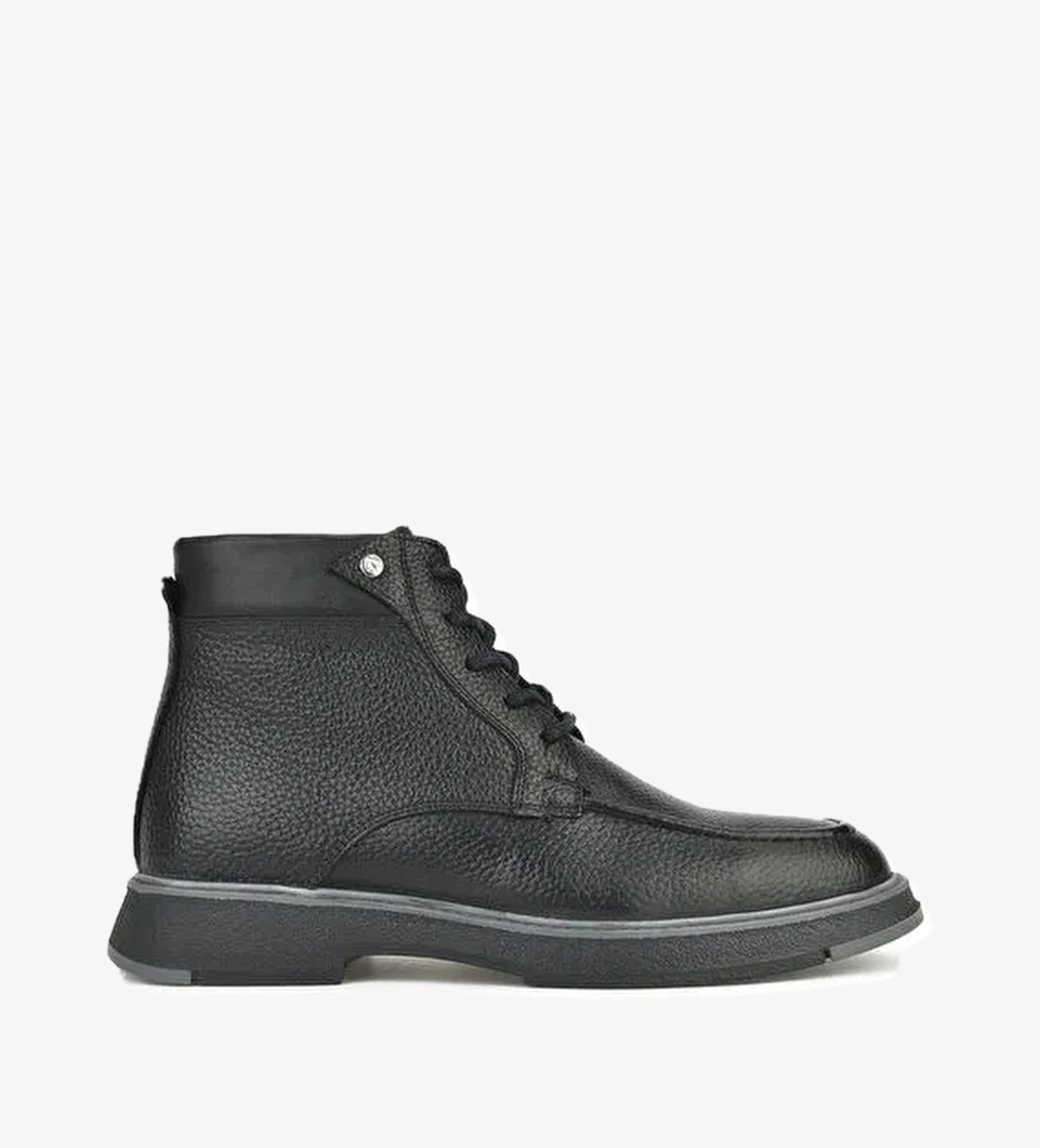 Ziya, Erkek Hakiki Deri Bot 1431024Z6601 Siyah - Görsel 1