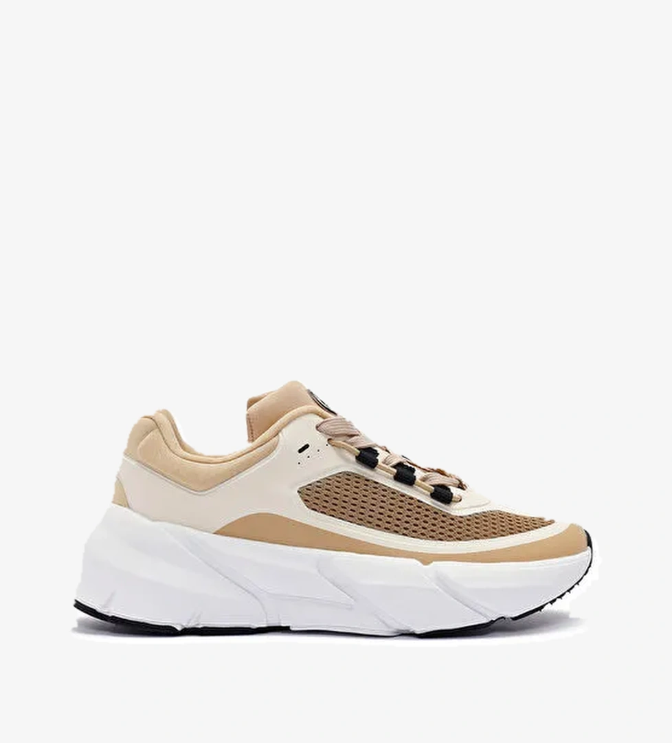 ACBC x Derimod Kadın Bej Bağcıklı Sneaker 24WFD435414 - Görsel 1