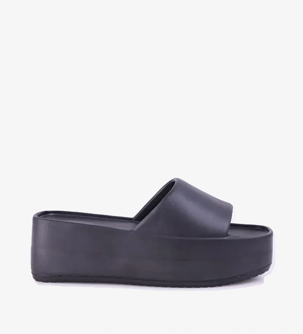 Fabrika Siyah Kadın Plaj Terliği HARPER