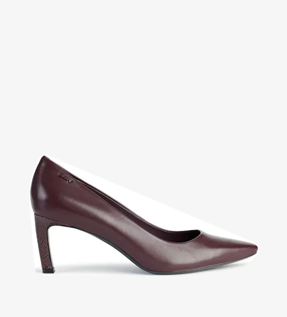 Dkny Bordo Kadın Deri Stiletto K3496787