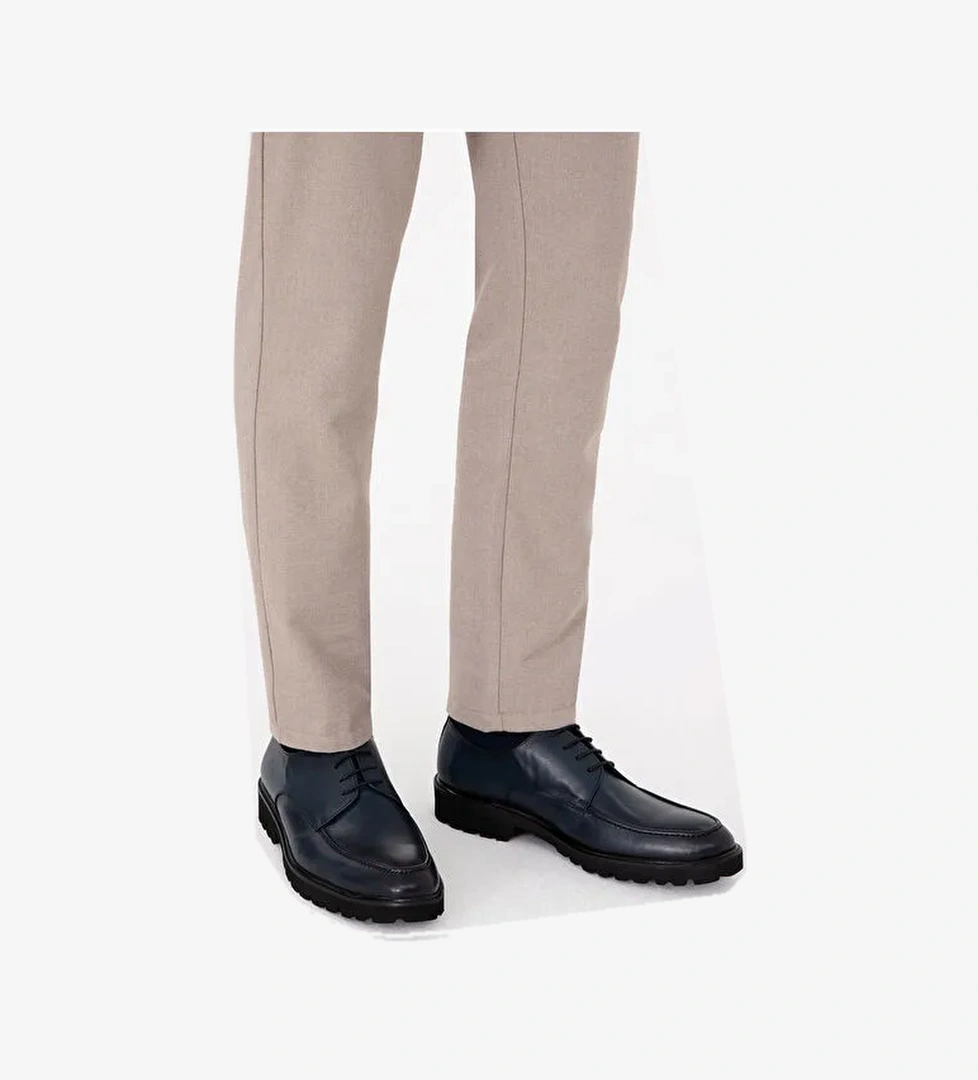 Pierre Cardin Lacivert Erkek Deri Günlük Ayakkabı 50298532 - Görsel 1