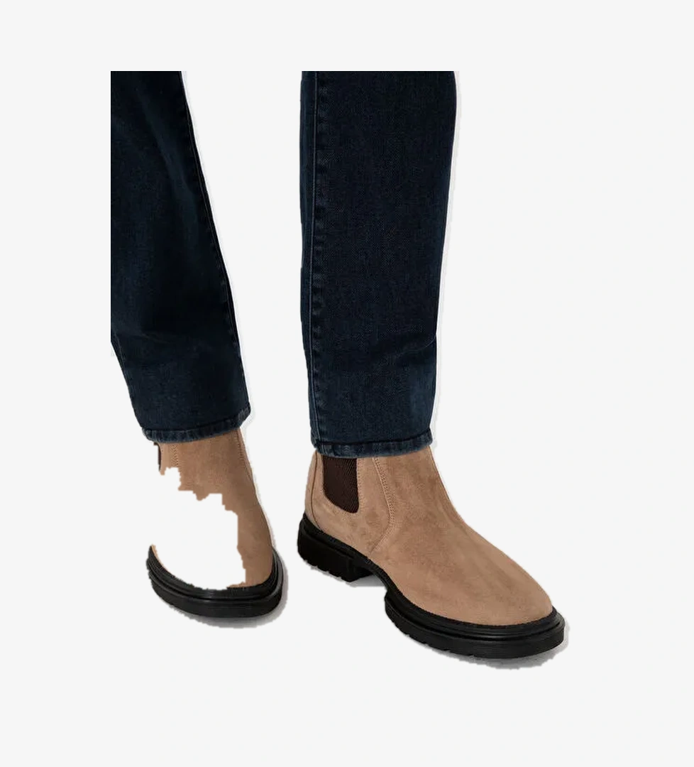 Vizon %100 Süet Deri Bot - Görsel 1