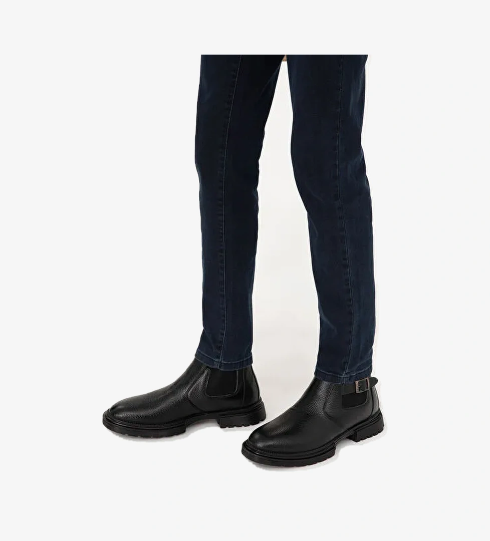 Siyah %100 Deri Bot - Görsel 1