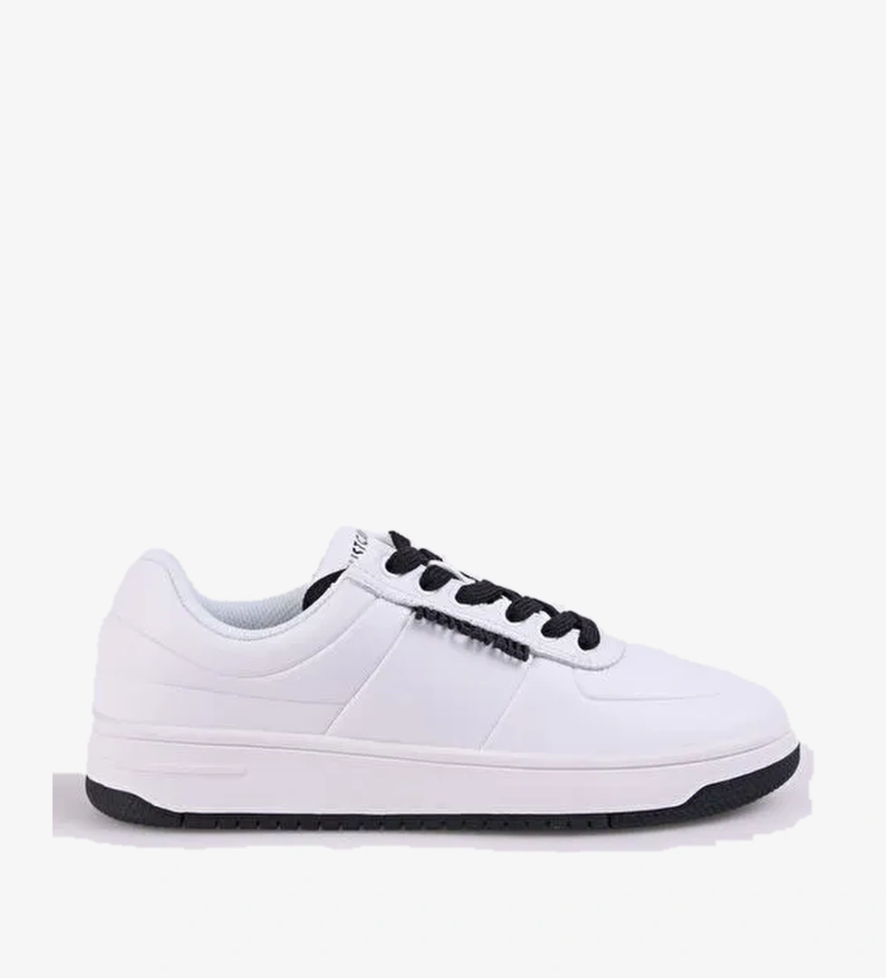 Just Cavalli Just Cavalli Beyaz-Siyah Erkek Deri Sneaker FONDO AZULA DIS.8 model görseli