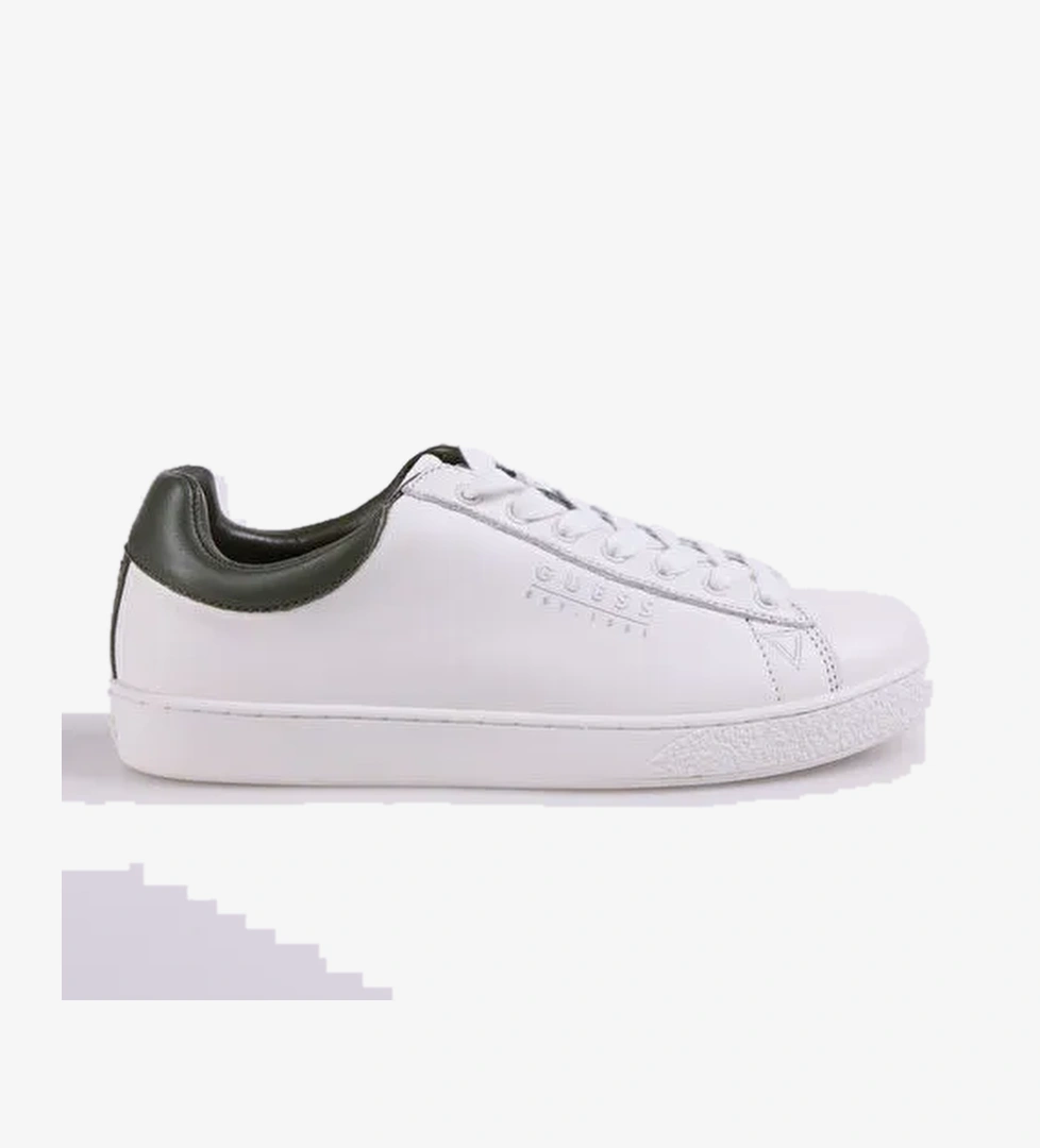 Guess Guess Beyaz-Yeşil Erkek Deri Sneaker FMTNOLFAB12 model görseli