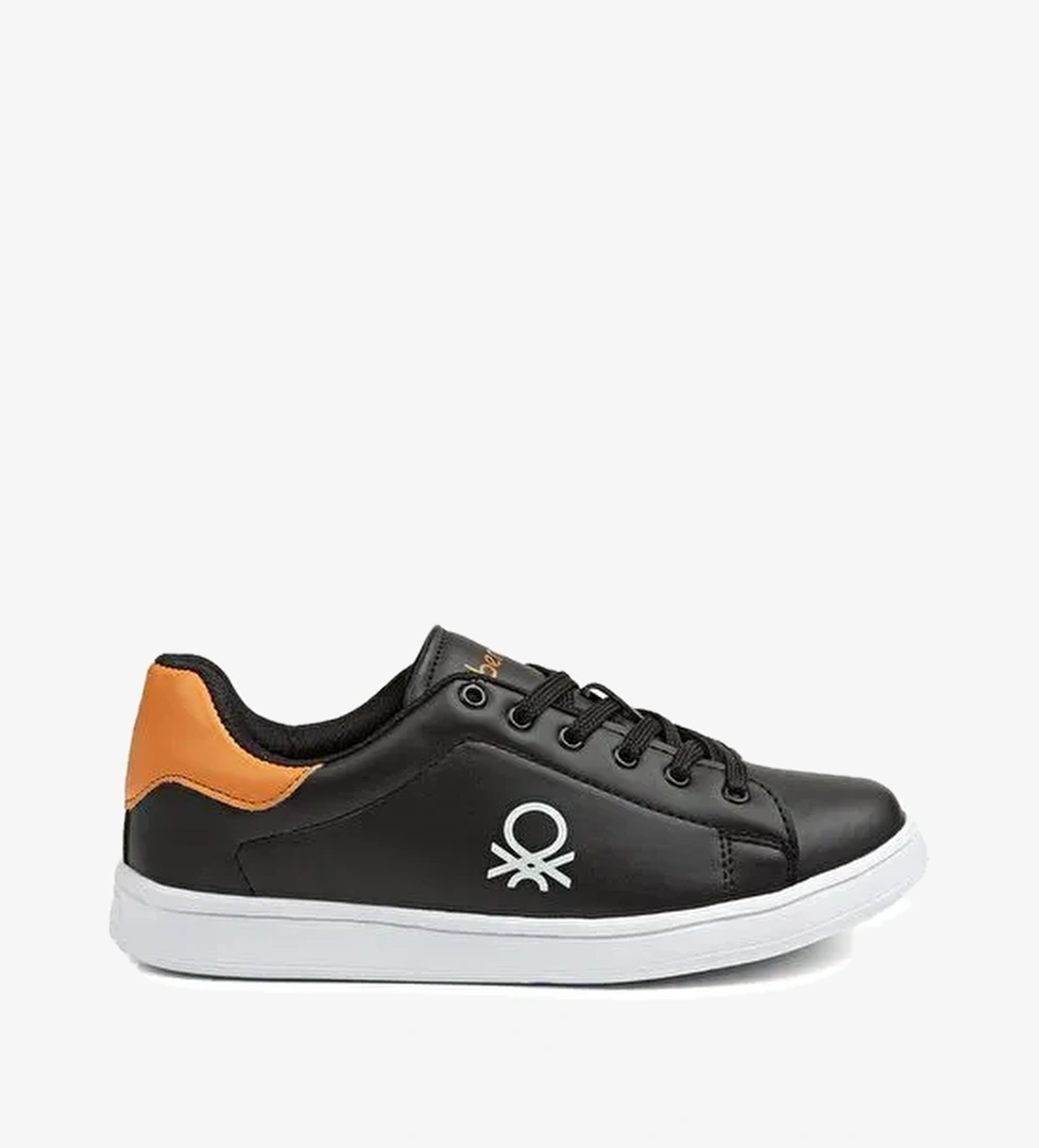 Benetton® | BN-30448 - 3542 Siyah Beyaz - Kadın Spor Ayakkabı - Görsel 1