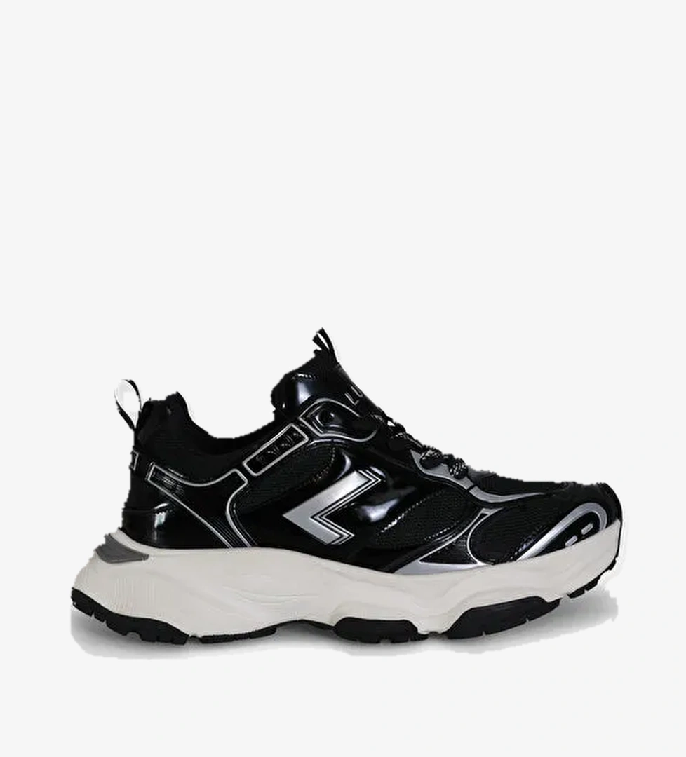 Jones Erkek Deri Sneaker Ayakkabı Siyah - Görsel 1