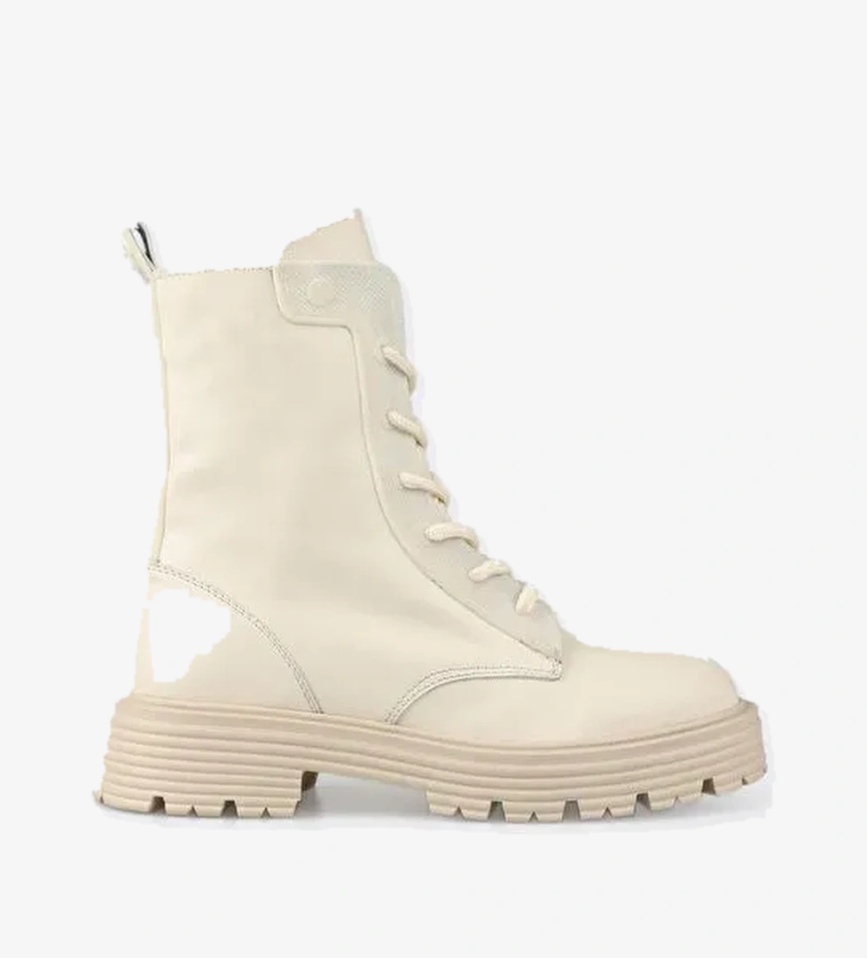 Bej Deri Kadın Günlük Bot - Görsel 1