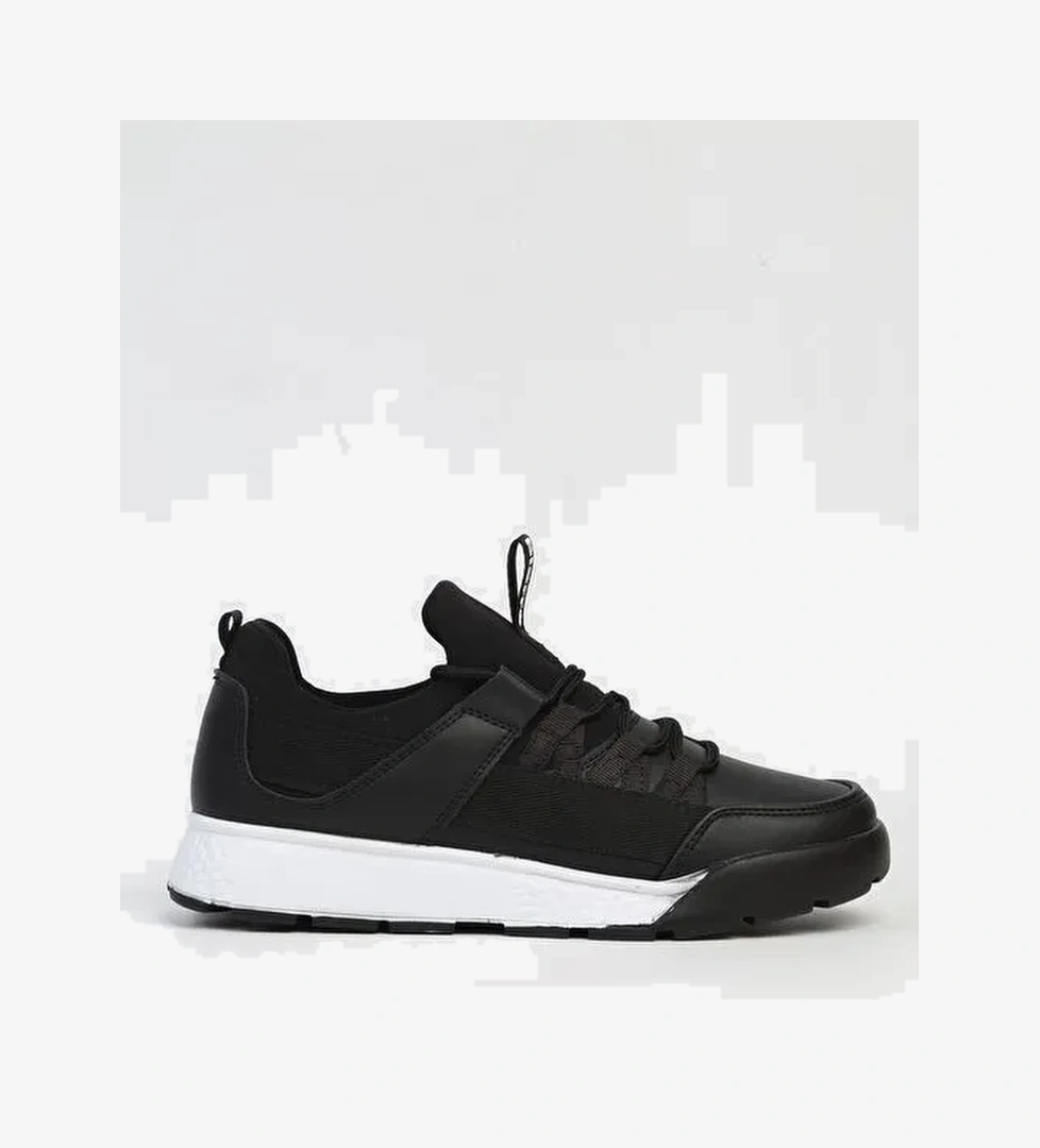 Pierre Cardin®|PC-31415 - 34152 Siyah Beyaz CİLT-Kadın Spor Ayakkabı - Görsel 1