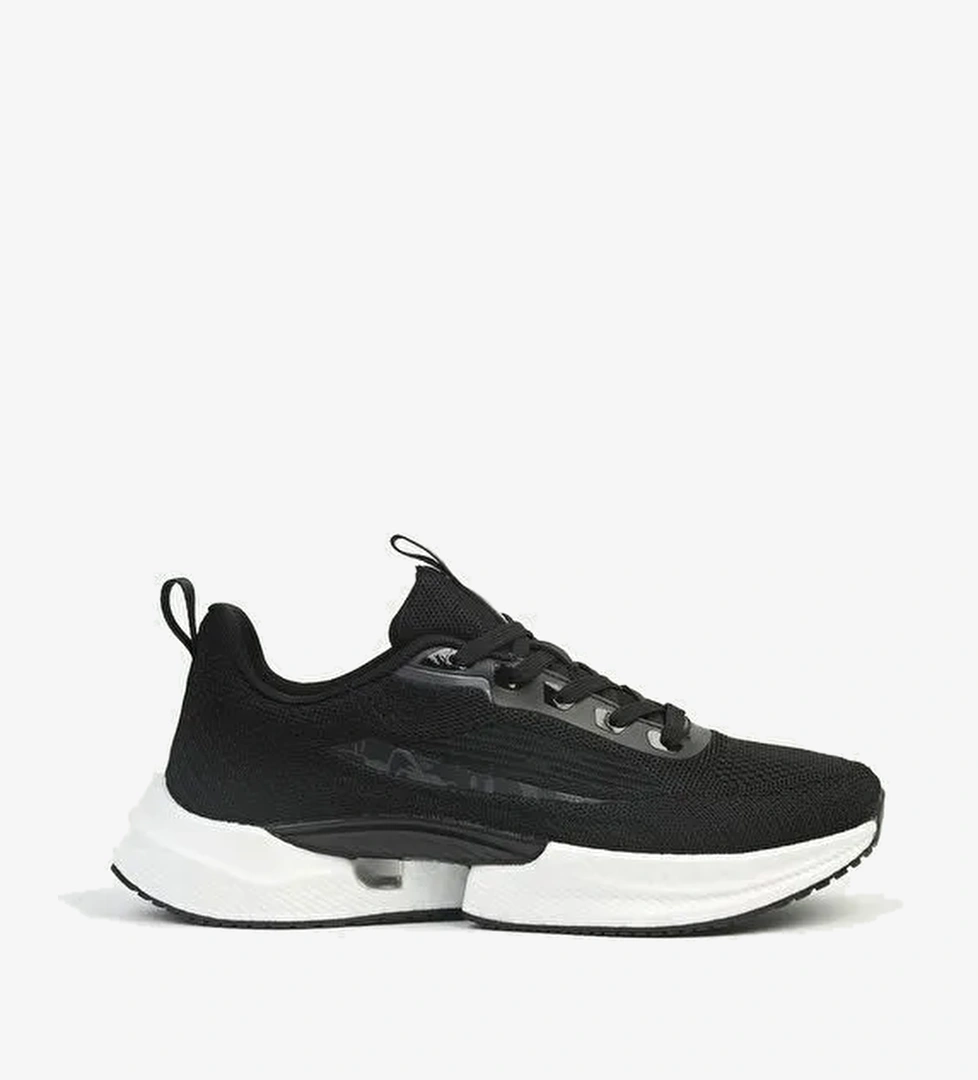 Pierre Cardin Siyah-Beyaz Erkek Sneaker PCI-10033-Siyah Beyaz - Görsel 1