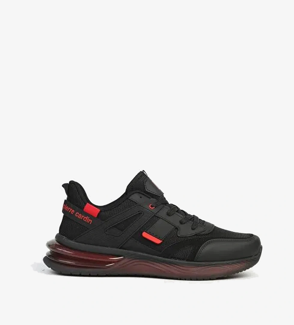 Pierre Cardin® | PC-31412 - 34152 Siyah Kırmızı - Erkek Spor Ayakkabı - Görsel 1