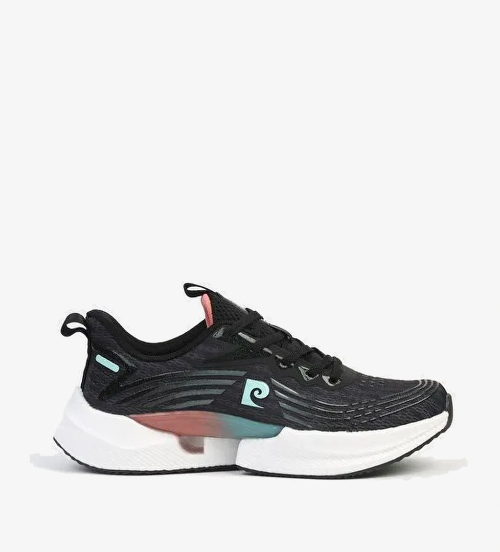 Pierre Cardin Siyah Kadın Sneaker PCI-10020-Siyah Beyaz - Görsel 1