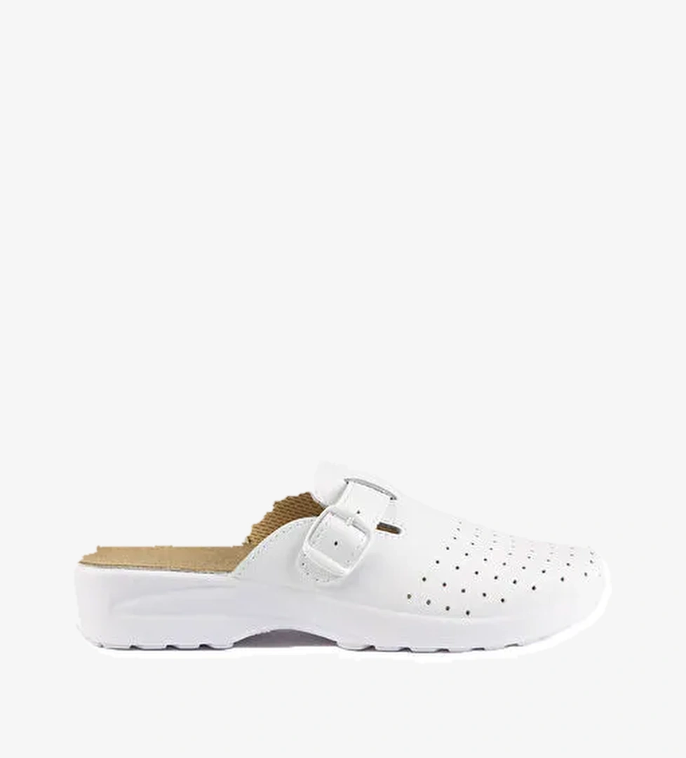 608 Kifidis Kadın Deri Delikli Sabo 35-40 - Görsel 1