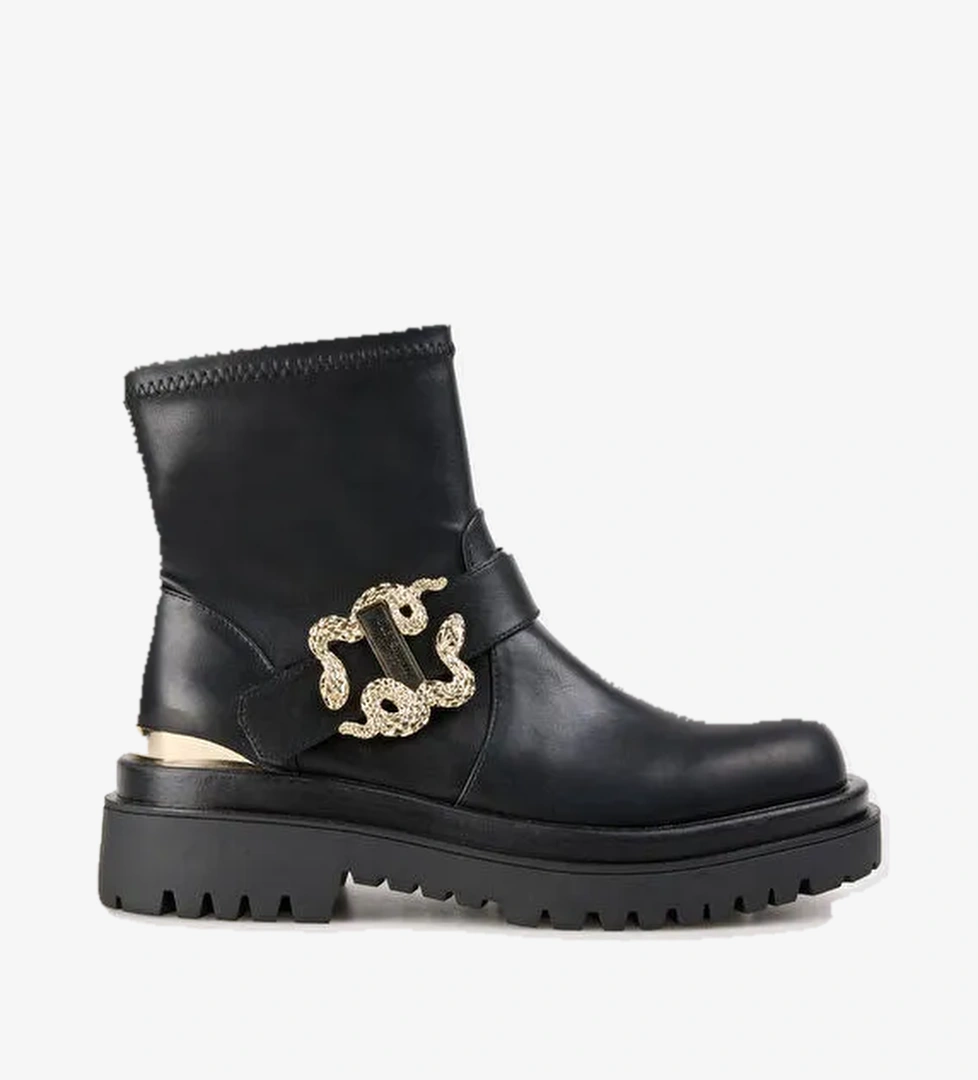 Just Cavalli Just Cavalli Siyah Kadın Deri Bot 77RA3S95ZS984899 model görseli