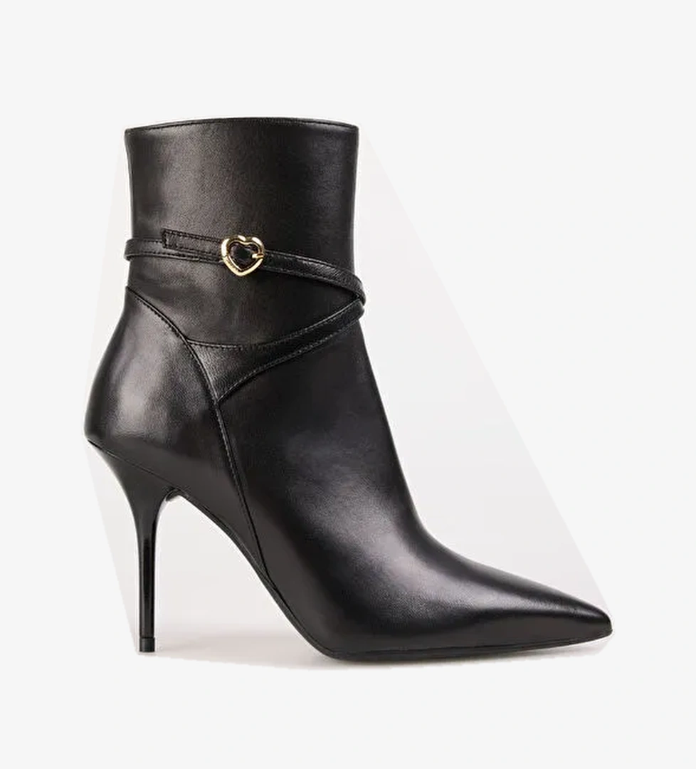 Love Moschino Love Moschino Siyah Kadın Deri Bot JA21089G0L model görseli