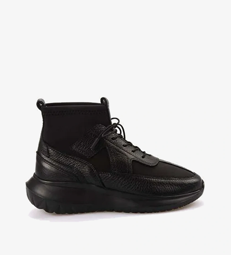 Rouge Siyah Kadın Deri Sneaker 242RGK884 1967 - Görsel 1