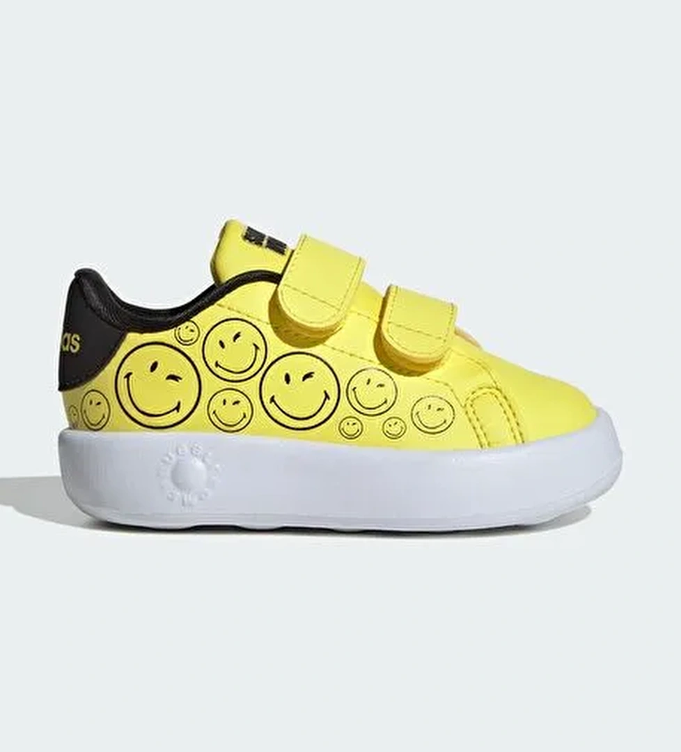 adidas JI0501 ADVANTAGE SMILEY CF I Çocuk Günlük Spor Ayakkabısı - Görsel 1