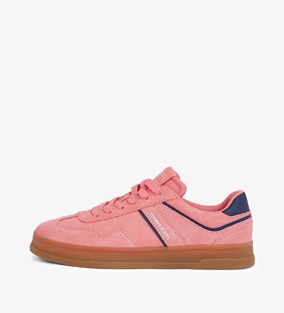 Tommy Hilfiger Tommy Hilfiger Pembe Kadın Süet Sneaker EN0EN02696 model görseli
