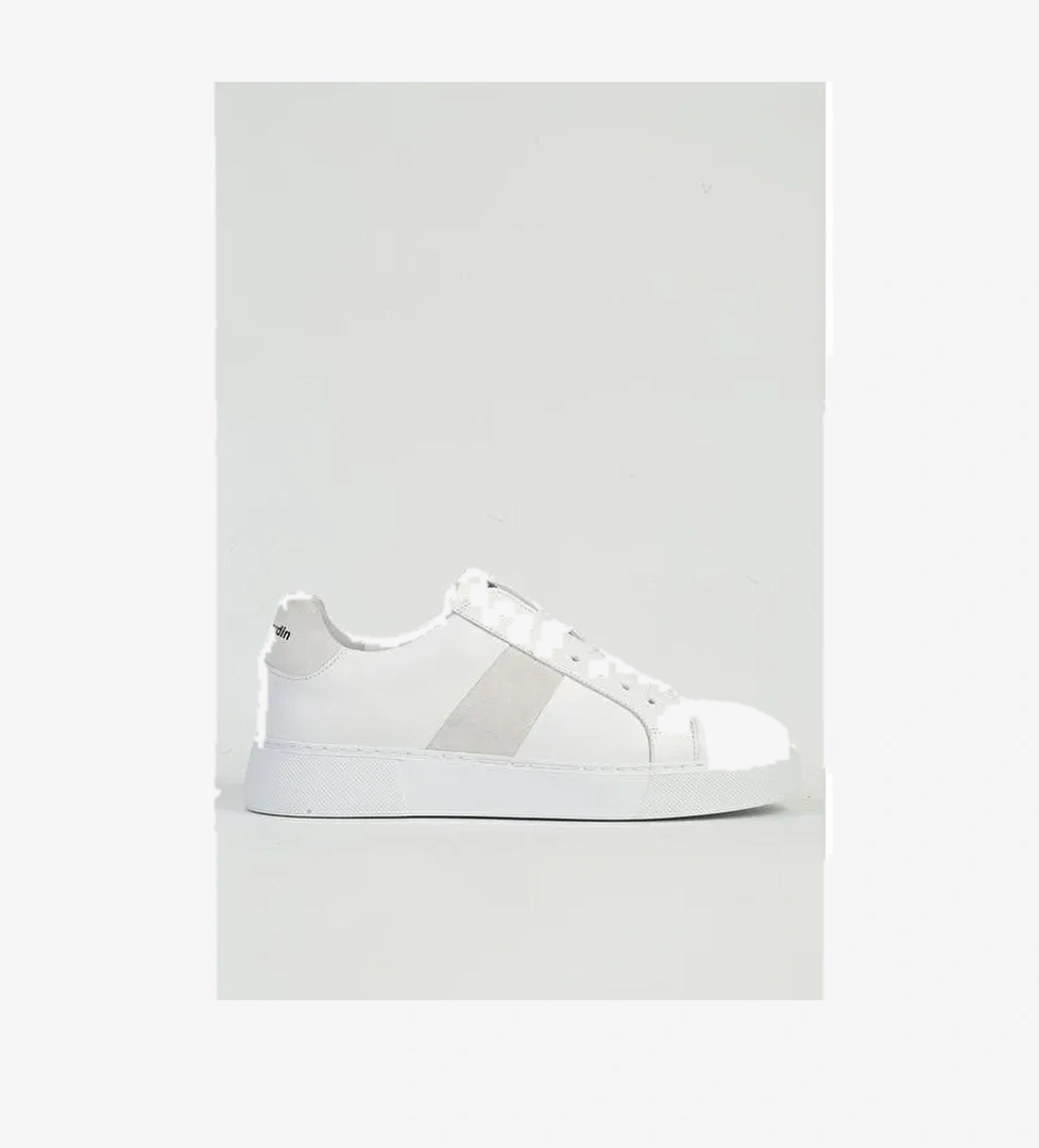 Pierre Cardin Beyaz Kadın Deri Sneaker PC-32723-Beyaz - Görsel 1