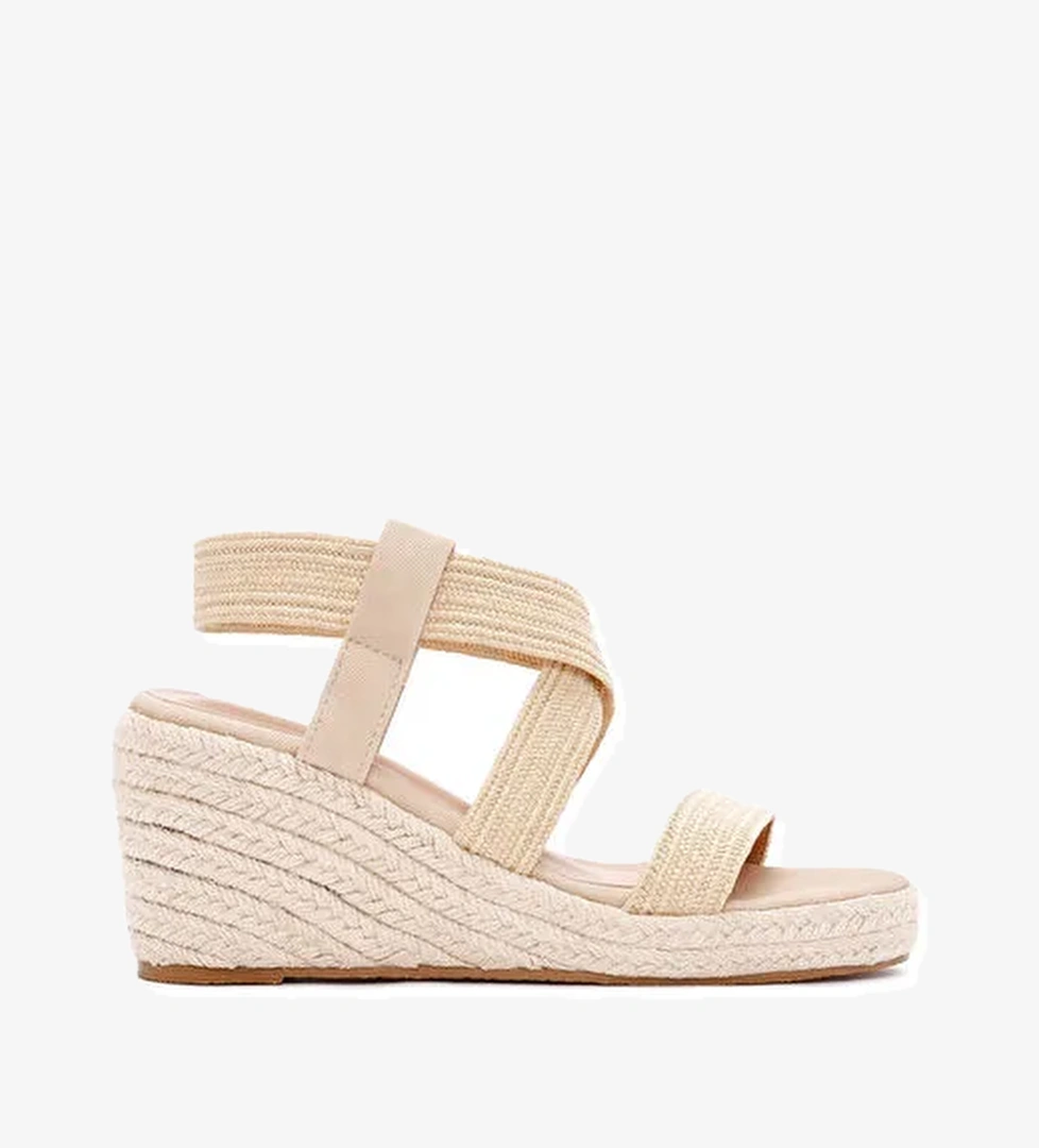 Derimod Derimod Bej Kadın Espadril 24SFE4672M7 Casual Ayakkabı | Boyner Bej - 1. görsel