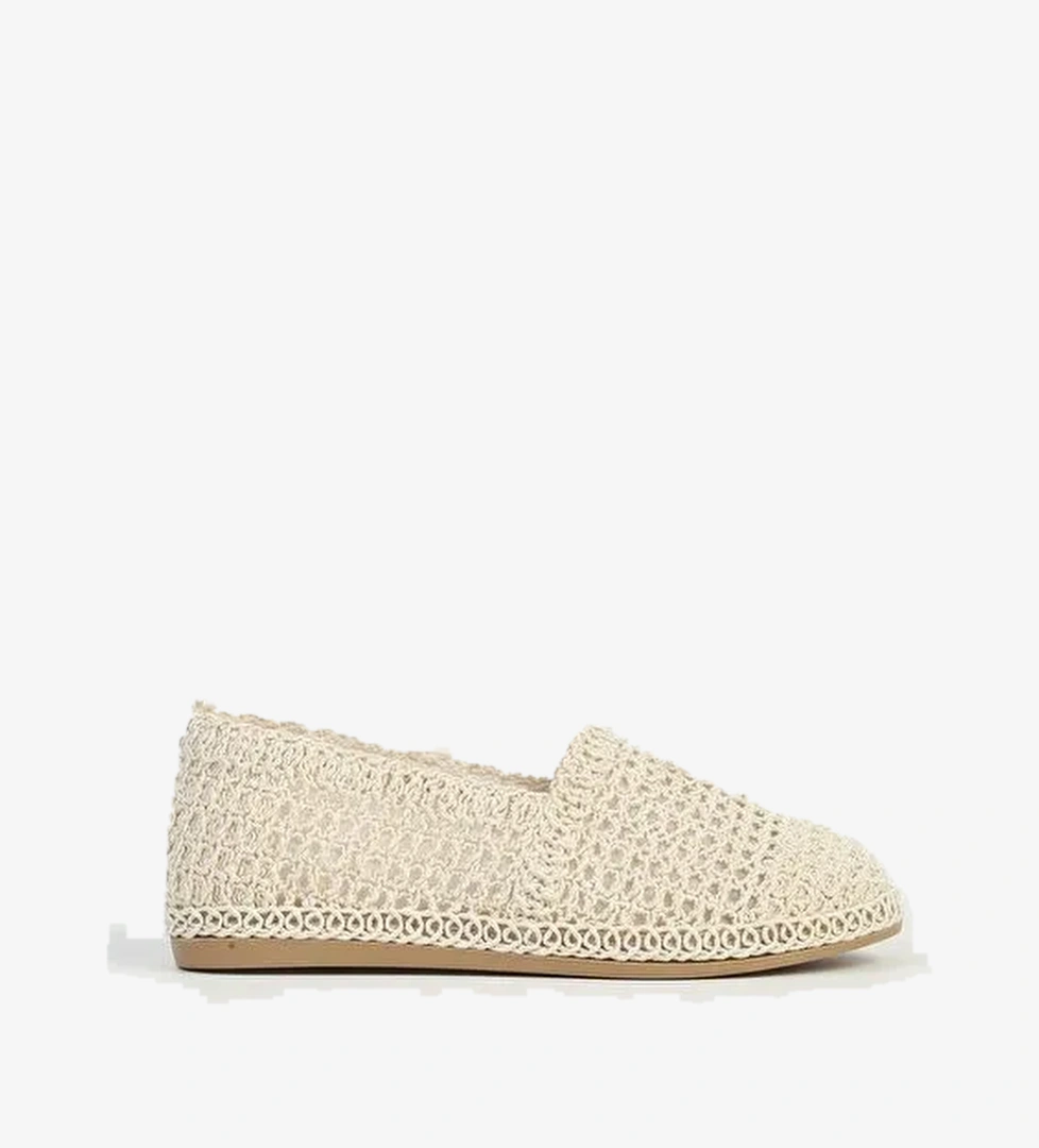 Pierre Cardin Krem Kadın Babet Günlük Ayakkabı PC-54572 - Görsel 1