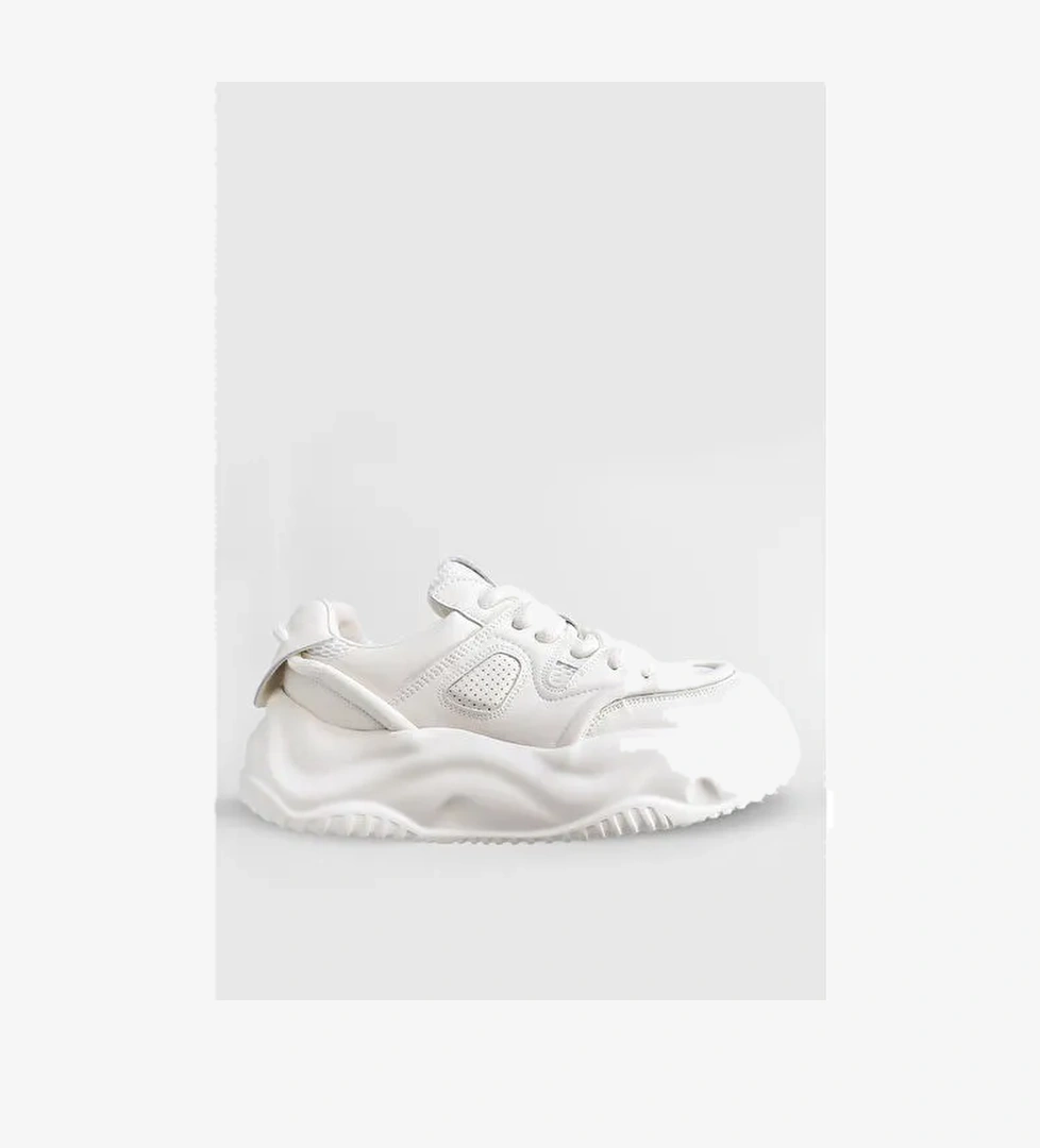 Gemba Kadın Sneaker Ayakkabı Beyaz - Görsel 1