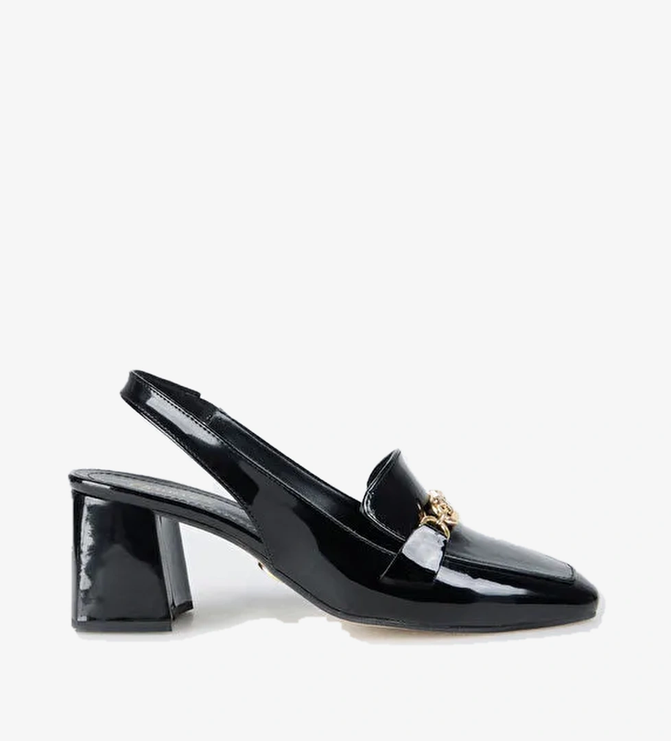 Fabrika Siyah Kadın Topuklu Ayakkabı AYELEN - Görsel 1