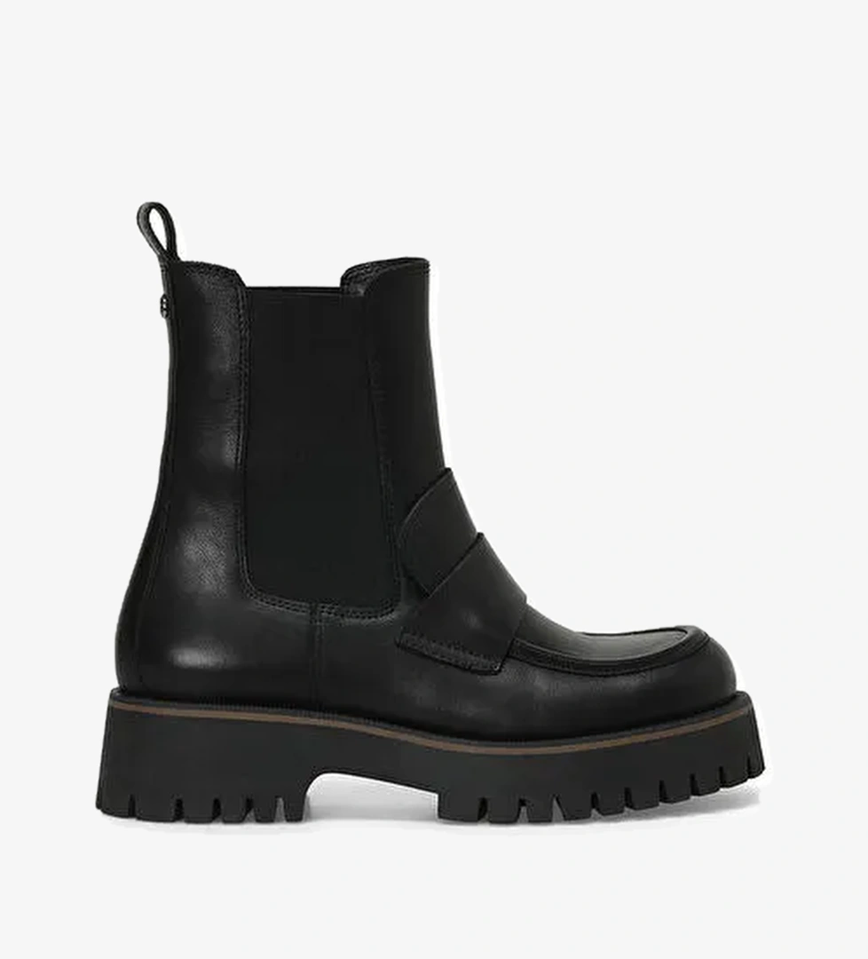 ERNA 4PR Siyah Kadın Chelsea Bot - Görsel 1