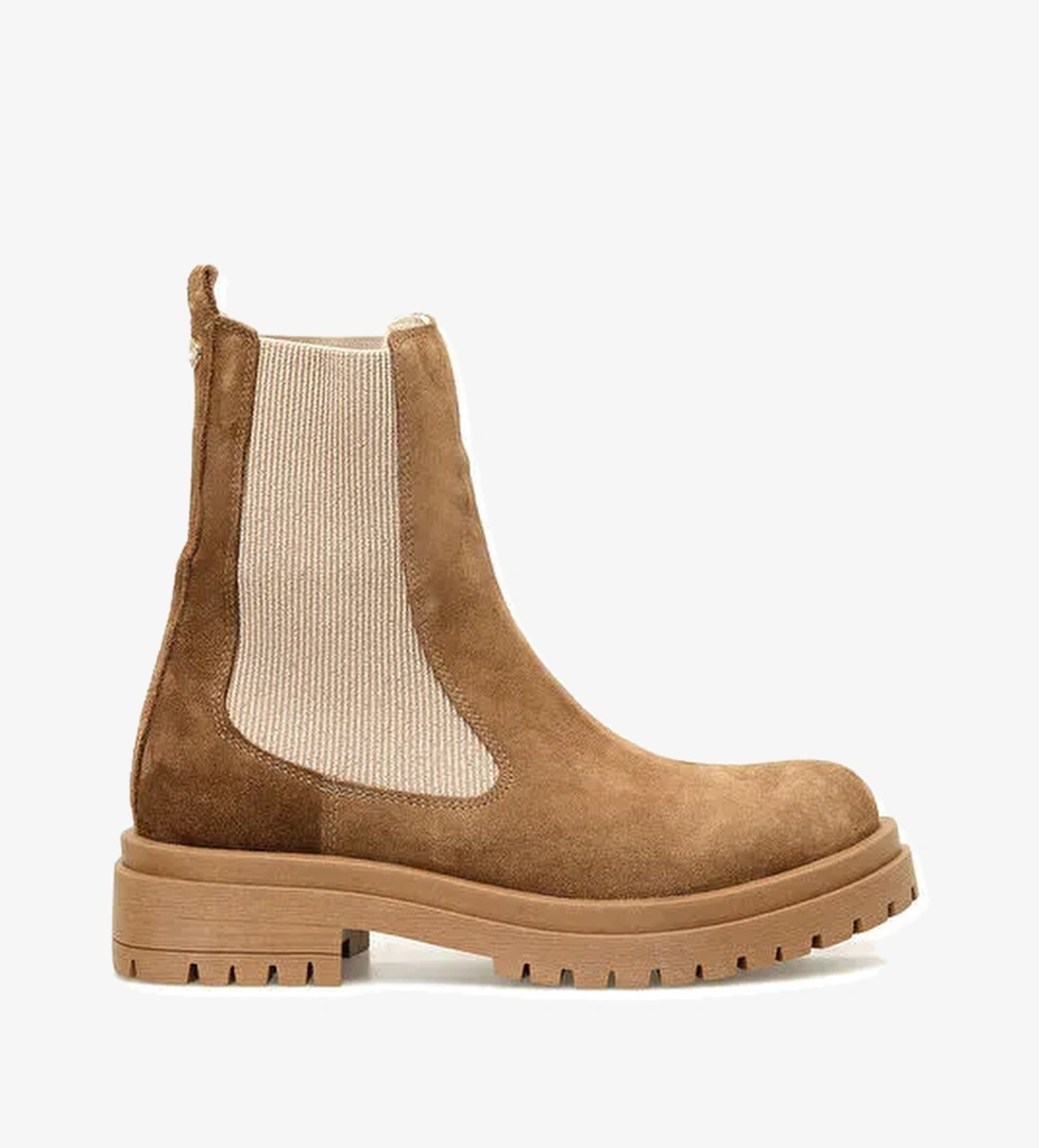 INCI CAPİTAL 3PR Taba Kadın Chelsea Bot - Görsel 1