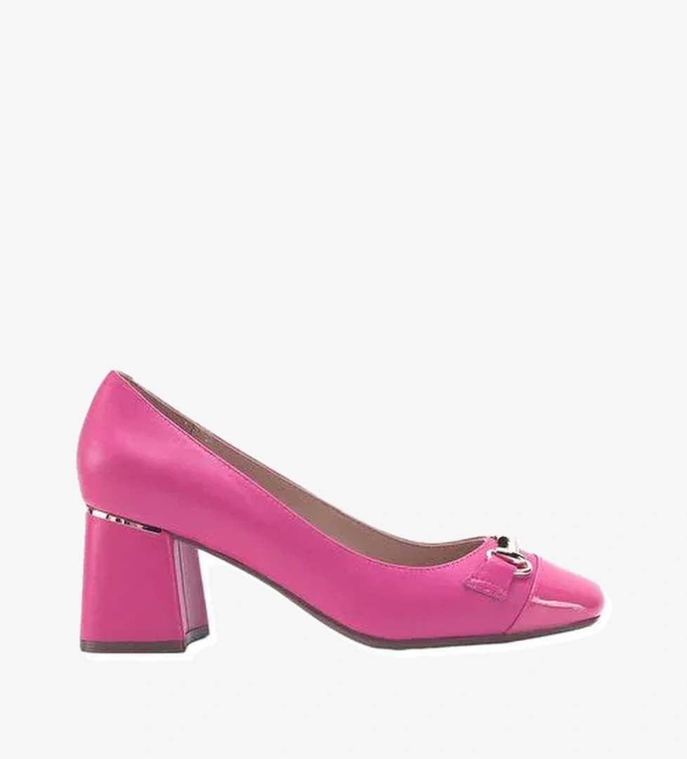BEHNA 3FX Fuşya Kadın Topuklu Ayakkabı - Görsel 1