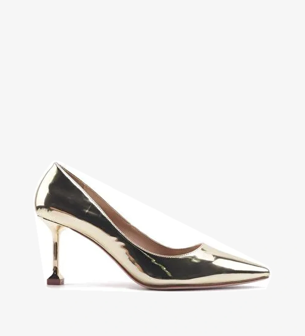 ESPIRA 4FX Altın Kadın Topuklu Ayakkabı - Görsel 1