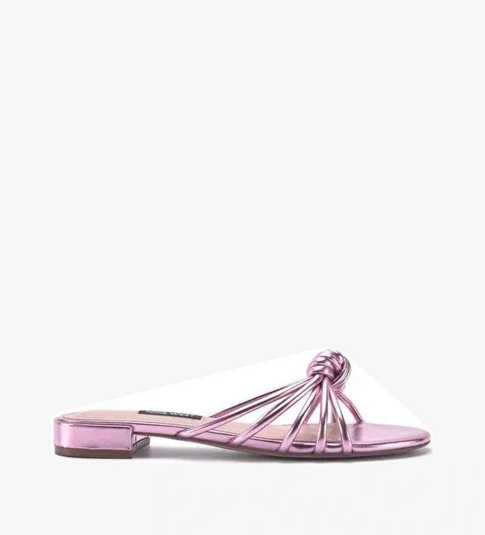 SEANEY 3FX Mor Kadın Düz Terlik - Görsel 1