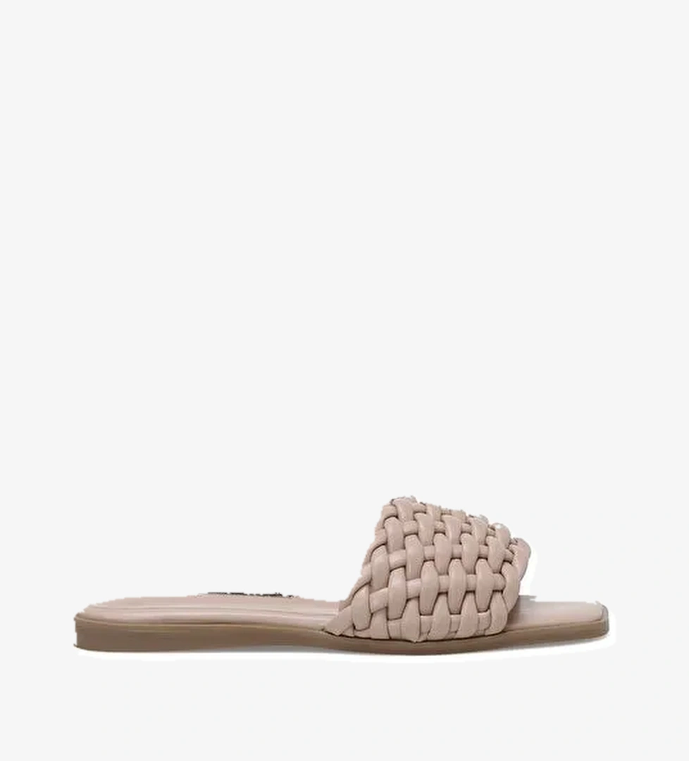 Nine West Nine West Bej SUYN 2FX NUDE Kadın Düz Terlik Sandalet & Terlik | Boyner Bej - 1. görsel