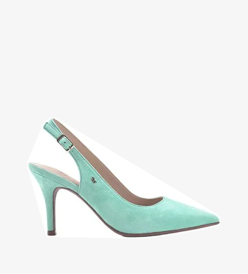 RENNAS 3FX Yeşil Kadın Topuklu Ayakkabı - Görsel 1