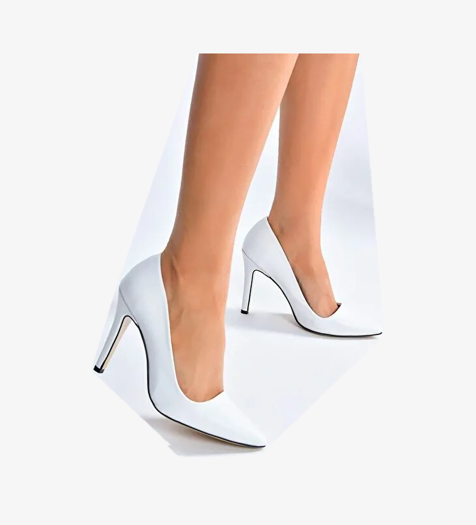 Fox Shoes Beyaz Kadın Stiletto 8183 - Görsel 1