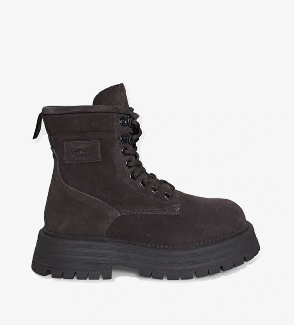 Ember Kadın Deri Bot Kahverengi - Görsel 1