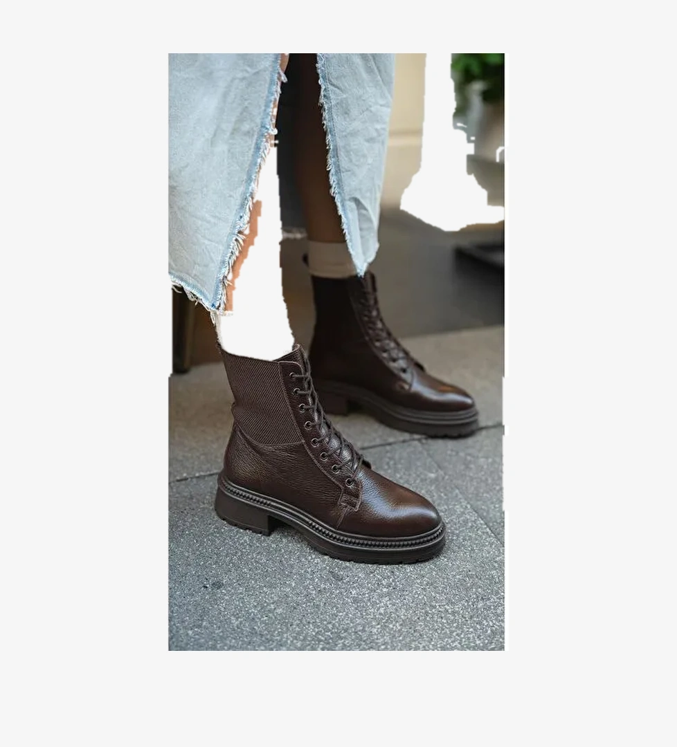 Martinelli Kahve Hakiki Deri Bot - Görsel 1