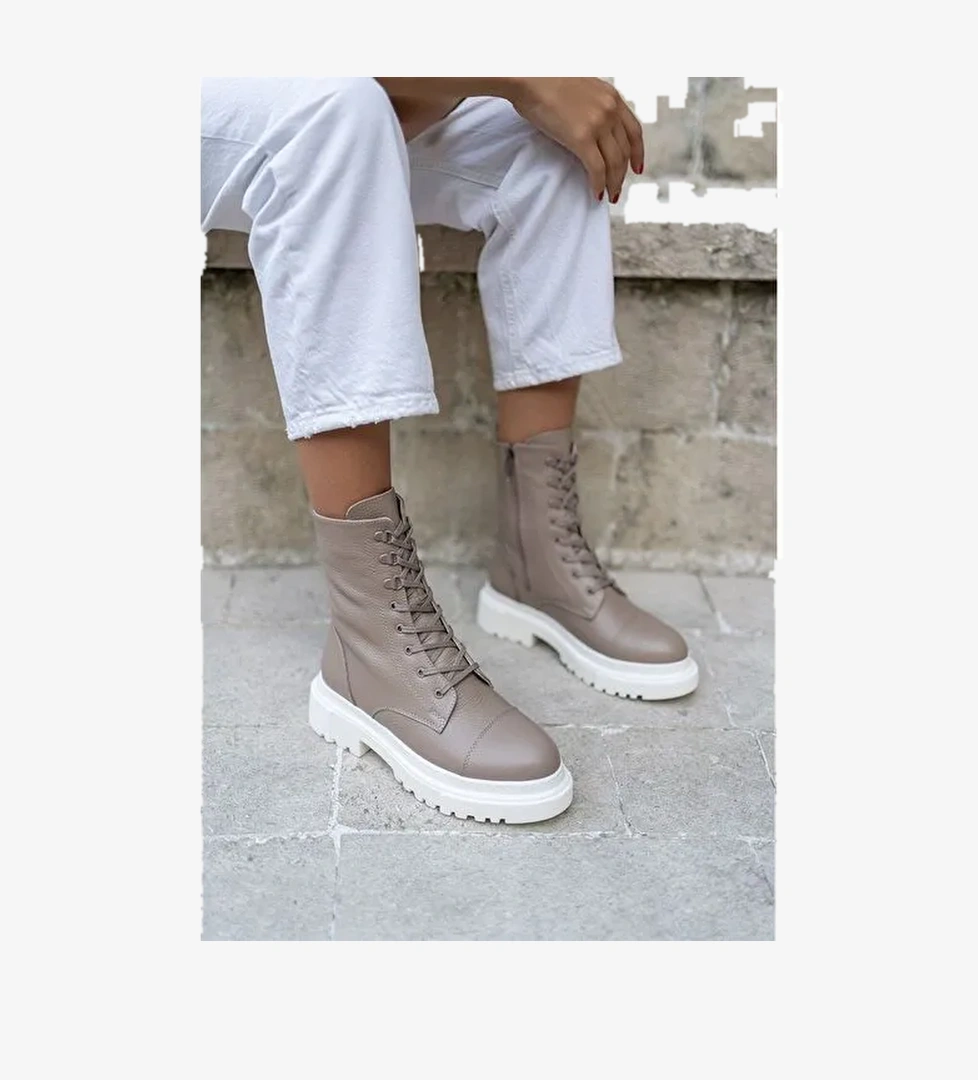 Yule Vizon Deri Bot - Görsel 1