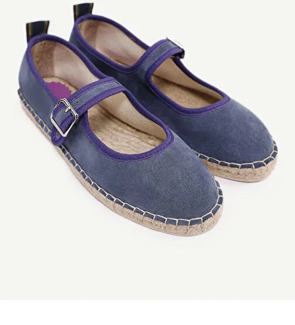 Yargıcı Taba Kadın Süet Espadril 24YKAY4572X - Görsel 1