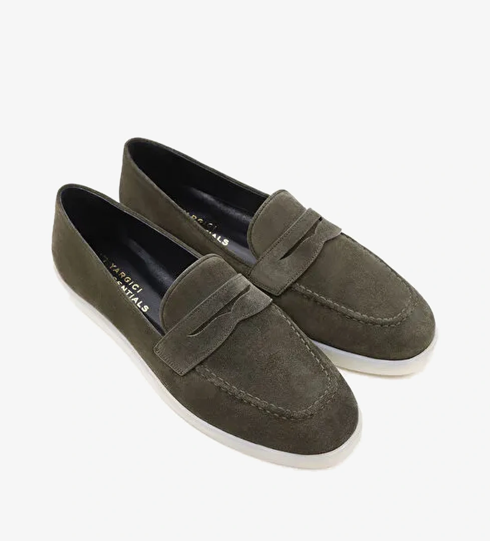 SÜET DERİ LOAFER - Görsel 1